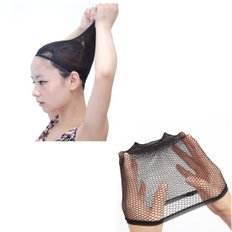 Tonga Elastic Hair Styling Accessories Wigcap à tête complète avec filet fixe prêt à installer - Product Image 1