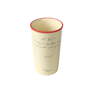Mug en <span class=keywords><strong>porcelaine</strong></span> blanche de style influenceur coréen, à parois droites, <span class=keywords><strong>grande</strong></span> capacité, <span class=keywords><strong>tasse</strong></span> à café avec motif lettres, idéal pour Instagram - Product Image 5