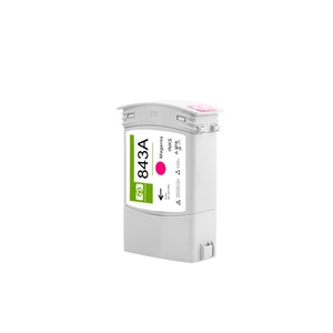 Cartucho de Tinta Supercolor de 400 ml y 4 Colores 843A para Impresora HP PageWide XL 4000 4100 4500 5000 5100 - Product Image 4