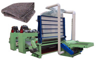 Ligne de production de recyclage de tissus usagés par poinçonnage à l'aiguille NHN ISO9001 pour non-tissés  Usine de fabrication de matelas tissés