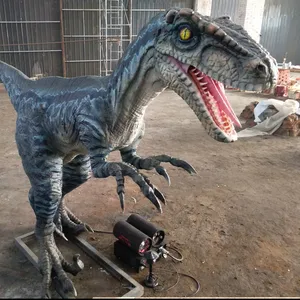 DINO 놀이 공원 정원 공룡 동상 핫 세일 로봇 공룡 동상 Animatronic 디노 모델