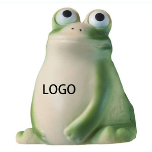 Nouveauté 2026 : Jouet anti-stress grenouille personnalisé en PU – Balle anti-stress / Jouet anti-stress - Product Image 1