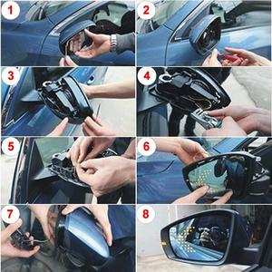 Lampu LED Otomatis Lampu Spion Mobil Kuning Biru Merah Putih Hijau Indikator Lampu Sein Lampu Spion Mobil Lampu Panel Panah - Product Image 3