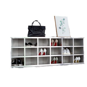 Armoire à <span class=keywords><strong>chaussures</strong></span> en acier inoxydable de qualité industrielle, anti-poussière, en métal, pour atelier - Product Image 6