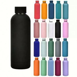 Vente en gros de gourdes isothermes en acier inoxydable à double paroi de 500 ml et 750 ml avec logo personnalisé - Product Image 3