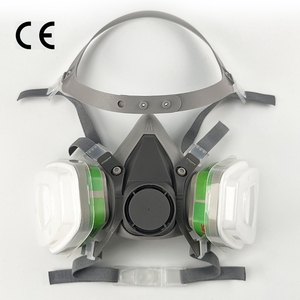 EN140 Filtro <span class=keywords><strong>de</strong></span> carbón activado Respirador Máscara <span class=keywords><strong>de</strong></span> gas <span class=keywords><strong>de</strong></span> doble cartucho <span class=keywords><strong>para</strong></span> <span class=keywords><strong>pintar</strong></span> - Product Image 4