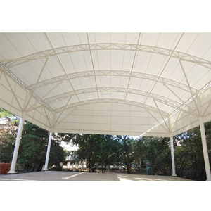 Estructura Tensada de Tela PVDF para Canchas Deportivas de Baloncesto, Fútbol, Bádminton, Pickleball, Techo para Canchas Deportivas - Product Image 3