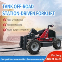 Chariot élévateur à fourche entièrement électrique XINGZHI de 1,5 tonne, chariot élévateur à fourche robuste pour entrepôt, moteur DC AWD, pneus pleins