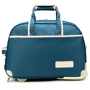 Valise pliable grande taille avec logo personnalisé, fabriquée par une usine BSCI, sac de voyage pour femmes, organisateur de bagages, sac de transport à roulettes - Product Image 2