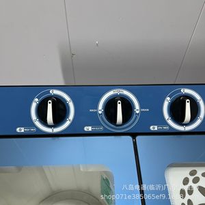 Mini lave-linge à double cuve 11 kg, portable, électrique, boîtier en plastique, avec panneau en anglais, pour usage domestique - Product Image 5