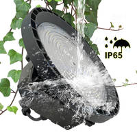 Projecteur LED UFO à panneau monocristallin, éclairage de haute baie RGB 3000K-6500K, éclairage solaire DC pour auvent, intérieur, jardin, maison, extérieur, stade