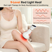 Appareil de remodelage corporel à micro-courant portable, brosse vibrante chauffante électrique pour drainage lymphatique et anti-cellulite