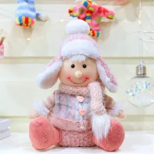 Various Cute Christmas Stuffed Plush Soft Elf Doll Toy New Christmas Gift