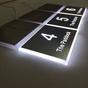 KHÁCH SẠN Điện Tử Số Phòng Tấm Hiển Thị Kỹ Thuật Số KHÁCH SẠN Số Cửa Dấu Hiệu - Product Image 1