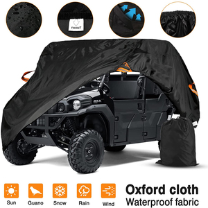 Housse durable de haute qualité pour VTT UTV Protection UV contre la neige et le soleil Couvre-corps imperméable en Oxford 300D avec logo personnalisé - Product Image 4