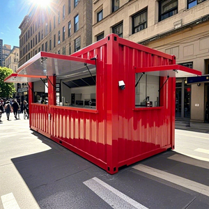 Remolque de Comida Multifuncional Personalizado de 20 pies y 40 pies, Económico, para el Año 2025, Transpirable, para Bar al Aire Libre u Oficina - Product Image 1