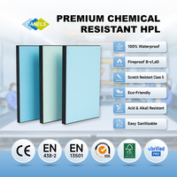 Plan de travail en stratifié HPL résistant à l'eau, au feu et aux produits chimiques, épaisseur 13 mm 16 mm, pour laboratoire, hôpital