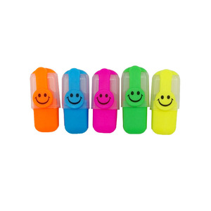 Nouvelle papeterie mignon dessin animé stylo fluorescent mini surligneur marqueur stylo personnalisé <span class=keywords><strong>pastel</strong></span> surligneur fournitures <span class=keywords><strong>scolaires</strong></span> - Product Image 2