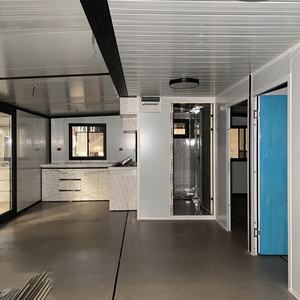 Chine 20 pieds 40 pieds Maison préfabriquée modulaire extensible Maisons préfabriquées à faible coût Maisons en conteneurs pliables Bureau pour hôtel - Product Image 6