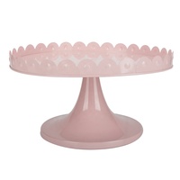 Impression décorative moderne maison cuisine métal stockage tarte et gâteau titulaire gardien transporteur avec plateau support
