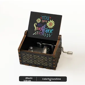 Caja de Música de Madera de Alta Calidad, la Mejor Opción para Regalos de Cumpleaños, San Valentín, Navidad y Otros Grandes Festivales - Product Image 3