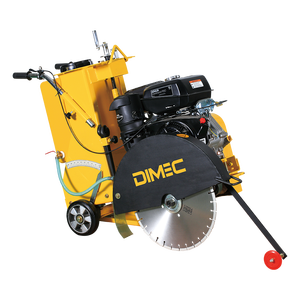 Équipement de découpe de sol PME-Q420, réservoir d'eau de 35 L, moteur refroidi par air, lame de 400 mm, scie à béton à poussée manuelle - Product Image 2