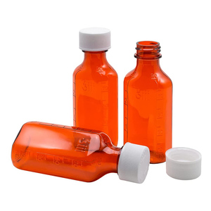 Botellas de plástico vacías <span class=keywords><strong>para</strong></span> medicina, frascos ovalados de 2oz y 4oz <span class=keywords><strong>para</strong></span> <span class=keywords><strong>la</strong></span> <span class=keywords><strong>tos</strong></span> - Product Image 2