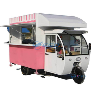2026 Newest Model Customized Color and Size Three-wheeled Dining Car a Variety of Colors Electric Outdoor Food Truck - Product Image 4
