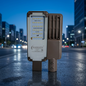 Lampe de rue LED extérieure à économie d'énergie 25W avec indice d'étanchéité IP65, boîtier en aluminium de qualité industrielle pour cour et allée - Product Image 1
