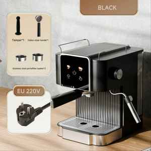 Professional 1 Group Commercial Espresso Coffee Machine <strong>R</strong> Stainless Steel Double Boiler Milk System Sleek Design Energy - Product Image 3