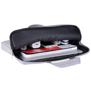 Comix A8166 Maletín portátil, bolsa blanda, bolsa para documentos y reuniones para ordenador portátil de 14 pulgadas, unisex, gris, azul, negro - Product Image 5