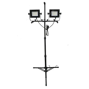 Dual-đầu 1000 lumen xách tay <span class=keywords><strong>LED</strong></span> lũ làm việc ánh sáng với thời tiết kháng kim loại Telescopic <span class=keywords><strong>Tripod</strong></span> Đứng Xoay đèn - Product Image 1