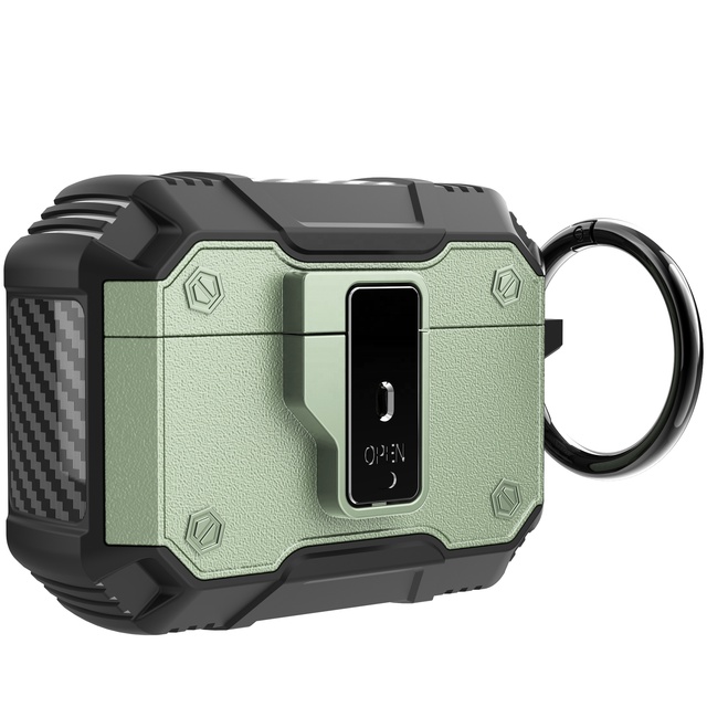 Shockproof Rugged TPU PC Shell Protective Case for Airpods Cover for Airpod Pro Case