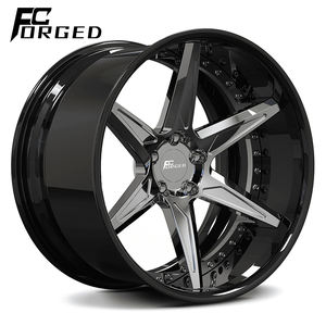 ล้อแม็กซ์อัลลอยด์แบบฟอร์จ 2 ชิ้น ผลิตตามสั่ง ขนาด 5x108 5x110 5x112 5x114.3 5x120 5x130 สำหรับ<span class=keywords><strong>รถ</strong></span>ยนต์หรู - Product Image 4