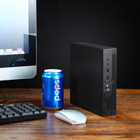 SKTC TX02 Mini Case, Chasis ITX Delgado, Silencioso, para Control Industrial, PC Portátil, Montaje Trasero de Media Altura, Torre Completa de Acero