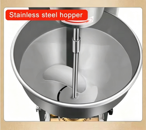 เครื่องทำลูกชิ้น<span class=keywords><strong>ปลา</strong></span>แบบม้วน <span class=keywords><strong>ทอด</strong></span> และหั่นสำหรับอาหาร พร้อมระบบควบคุมการผสมและขึ้นรูปเชิงพาณิชย์ - Product Image 2