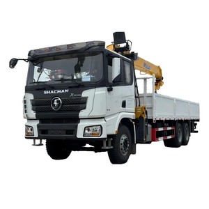 Camion-grue télescopique Shacman F3000 6x4 de 10 à 40 tonnes, grue à flèche droite de 50 tonnes, camion-grue chargeur à vendre - Product Image 1