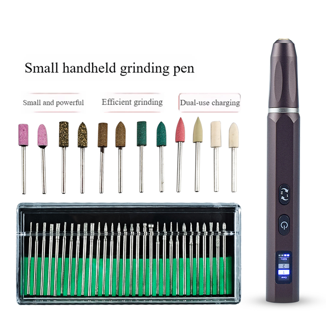 42in1 Mini Cordless Engraving Pen Kit, 2 Speed, 20000 RPM, Slient Motor, for Sanding, Polishing, Carving, DIY Crafts
