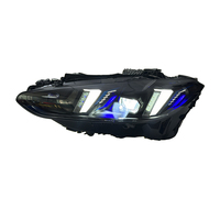 Phare LED SJC pour BMW Série 4 M4 G22 G23 G82 M3 G80 2021-2025, style yeux de serpent, phare tricolore jaune blanc ambre DRL