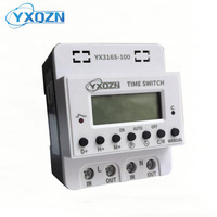 Controlador de Temporizador Programable de Alta Corriente YXQZN, Interruptor de Control de Tiempo Automático 220V 60A 80A 100A
