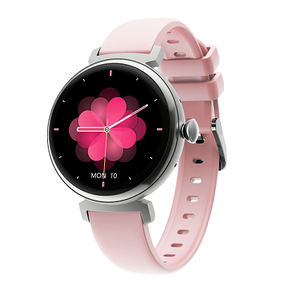 Reloj Inteligente DM70 para Mujer, Pantalla AMOLED de 1.04 Pulgadas, IP68, Correa de Cuero, para Llamadas Bluetooth, Monitor de Actividad Física, Aplicación FitCloudPro, <span class=keywords><strong>Android</strong></span> - Product Image 6