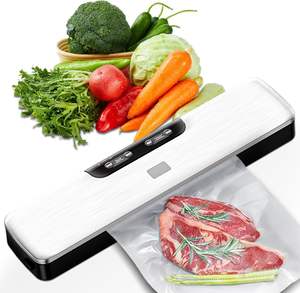 Machine de mise sous vide alimentaire en plastique, électrique, à une touche, avec éclairage, pour la cuisine et la conservation des aliments - Product Image 1