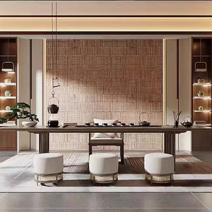 Stile di Design grande legno segato nero modello Soft Stone hotel modello 3D Design per pannelli in legno morbido piastrelle in <span class=keywords><strong>pietra</strong></span> artificiale - Product Image 2