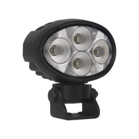 Lampes de travail à LED de 3.6 ", projecteur tout-terrain étanche 40W pour véhicules tout-terrain, éclairage extérieur ovale