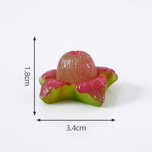 Modelo de Fruta Artificial Luminosa en Miniatura Personalizable, Accesorios DIY, Adorno de Fruta Pequeño y Bonito, Regalo para Llavero de Frutas - Product Image 5