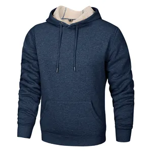 Bekleidungs hersteller Custom Polar Fleece Pullover Pullover Herren Baumwolle Polyester, Herren Hoodies & Sweatshirts Großhandel