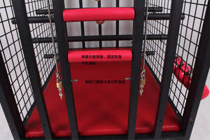 BDSM Bondage Seksmeubilair Fetisj Volwassen Spellen Seks Speelgoed Grote Metalen Hondenkooi Slavenbevestiging Trainingskooi voor Vrouwen Mannen Koppels - Product Image 5