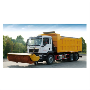 <b>Snow</b> Removal Truck Road <b>Sweeper</b> <b>Snow</b> Plow Truck with Roller Brush <b>snow</b> plow for pickup truck support OEM customize chassis - Product Image 2