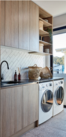 Armoires de rangement pour buanderie personnalisées Prima, écologiques, ignifuges, modulaires, finition laquée moderne, personnalisables, garantie 5 ans