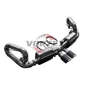 VORTEX 304 Acier inoxydable poli miroir 1,5 mm Échappement Valvetronic Catback Porsche 911 Carrera 991 GT3 4.0 2013-2019 Noir - Product Image 3